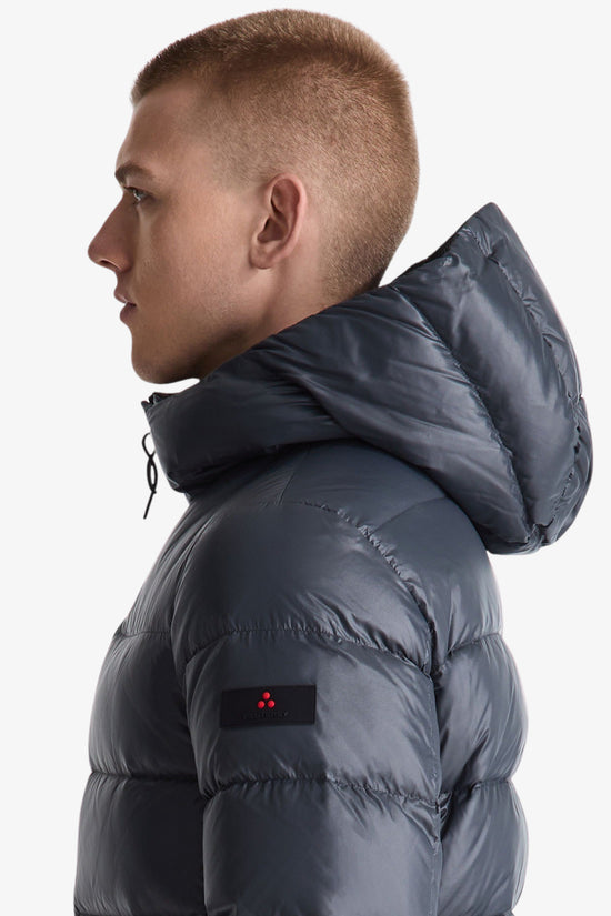  Piumino Full Zip Con Cappuccio In Nylon Lucente Honova Lks Grs Linear 05-peuterey-Grigio-Special_-Peu5981 01182061 799-2  