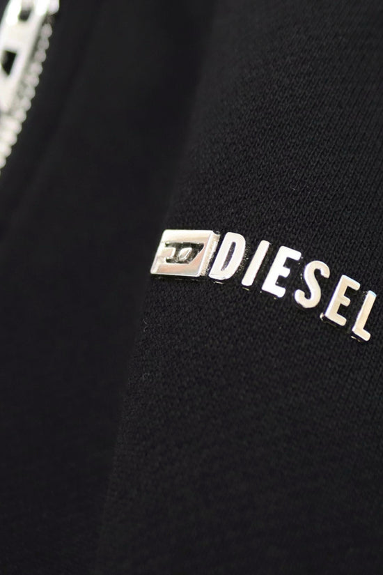  Felpa Full Zip Logo Piccolo Metallico diesel 