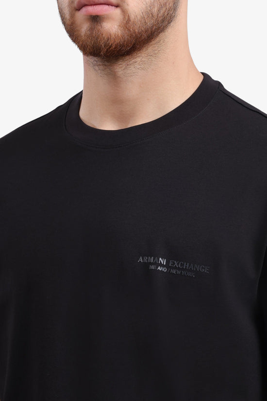  T-Shirt Maniche Corte Logo Essential-armani exchange-Nero-Special_-Xm001281 af10361 uc001-2  
