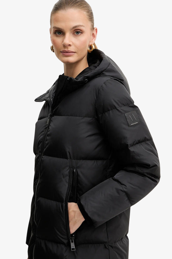  Piumino Lungo Full Zip Con Cappuccio Icon armani exchange 