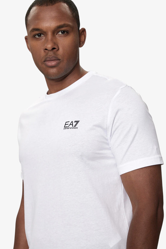  T-Shirt Maniche Corte In Cotone Pima Core Identity emporio armani ea7 