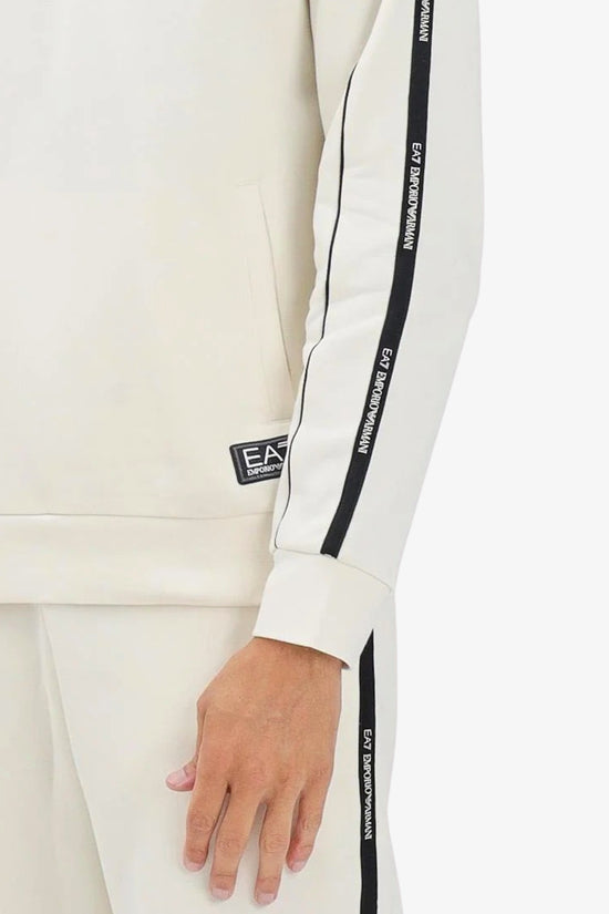  Felpa Con Cappuccio Bande Logo Series emporio armani ea7 