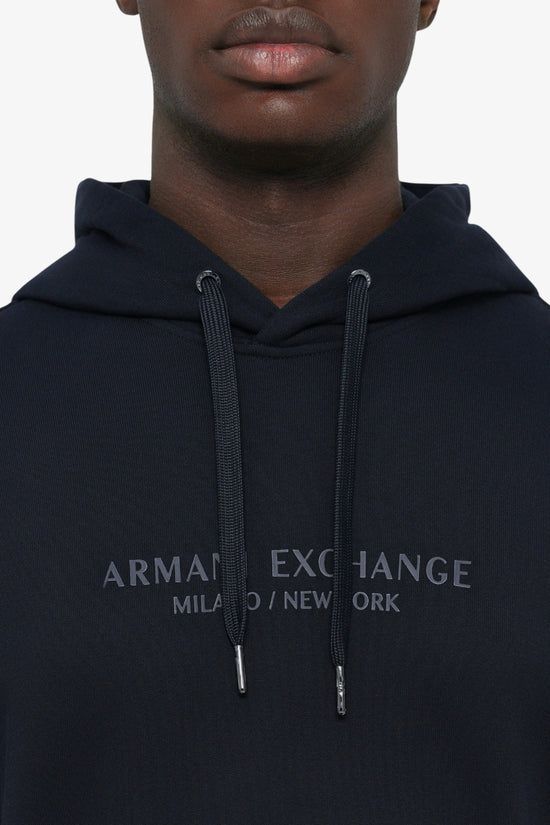  Felpa Con Cappuccio Big Logo Gommato-armani exchange-Blu-Special_-Xm001294 af20934 ub101-2  