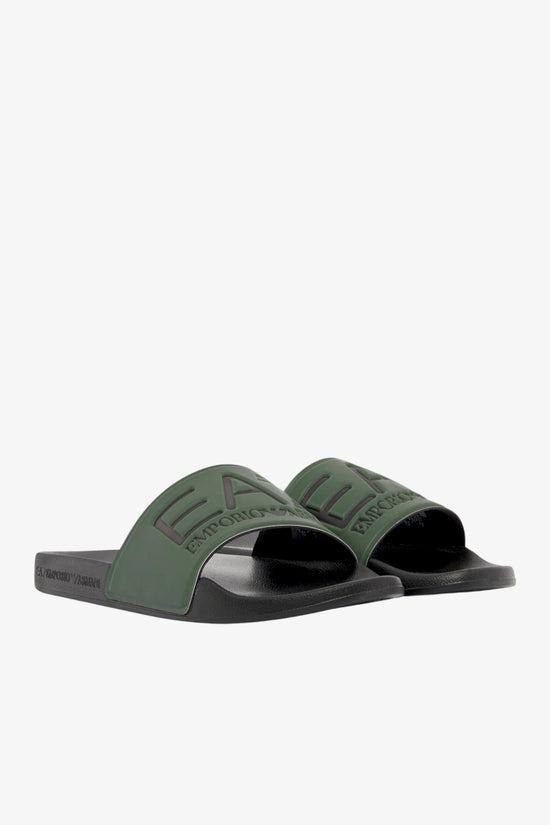  Ciabatte Con Fascia E Big Logo emporio armani ea7 