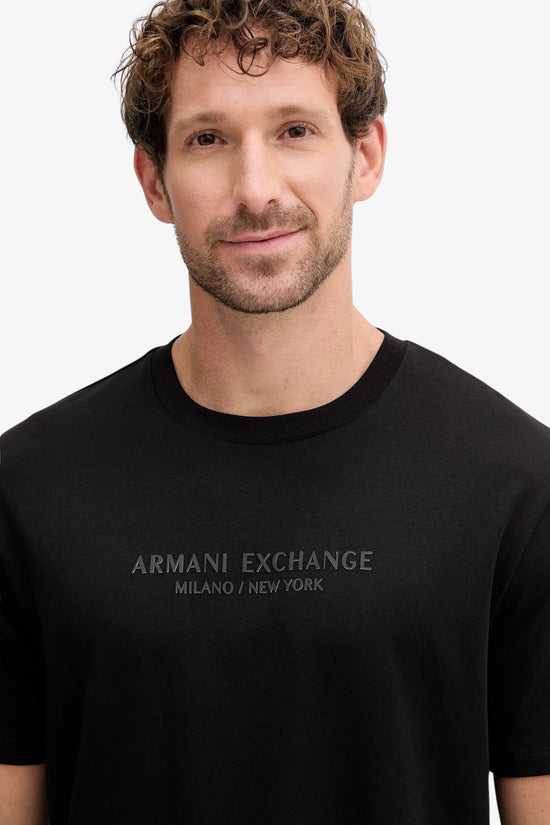  T-Shirt Maniche Corte Big Logo Essential-armani exchange-Nero-Special_-Xm001280 af10361 uc001-2  