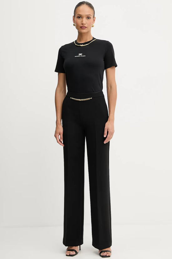  T-Shirt Maniche Corte Con Collana elisabetta franchi 