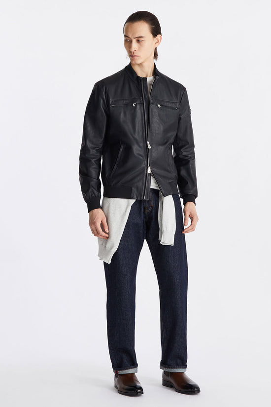  Giacca In Pelle Full Zip Sands Leather PE 07 peuterey 