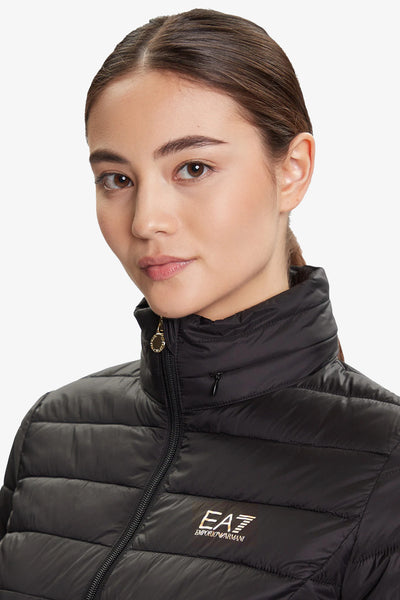 emporio armani ea7 Piumino Full Zip Core Identity Nero Donna, foto 2