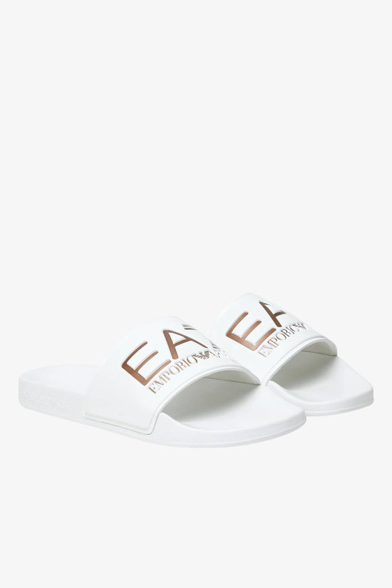  Ciabatte Con Fascia E Big Logo emporio armani ea7 