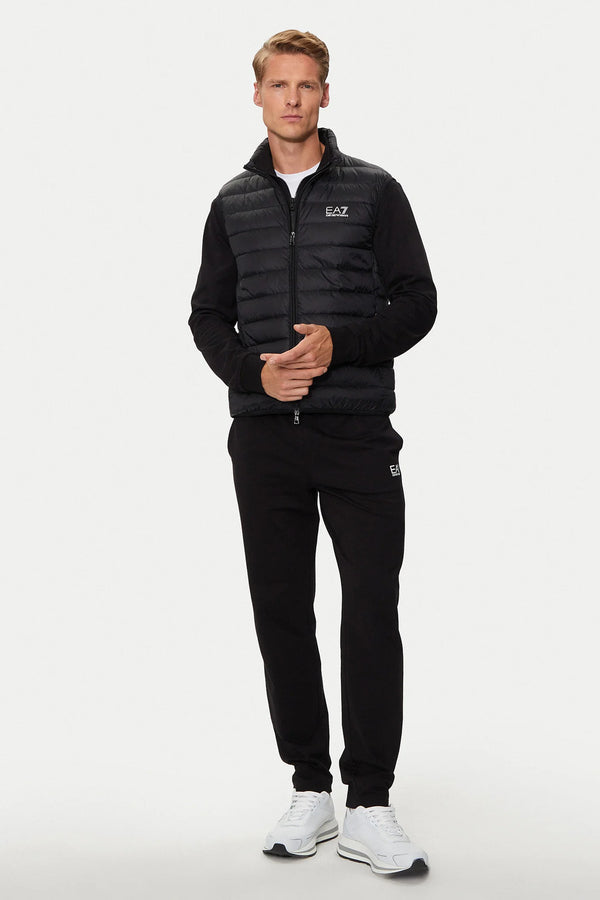 emporio armani ea7 Gilet Piumino Full Zip Packable Core Identity Nero Uomo, foto 2