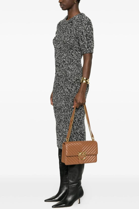  Borsa A Tracolla Media Love Bag One Chevron pinko 