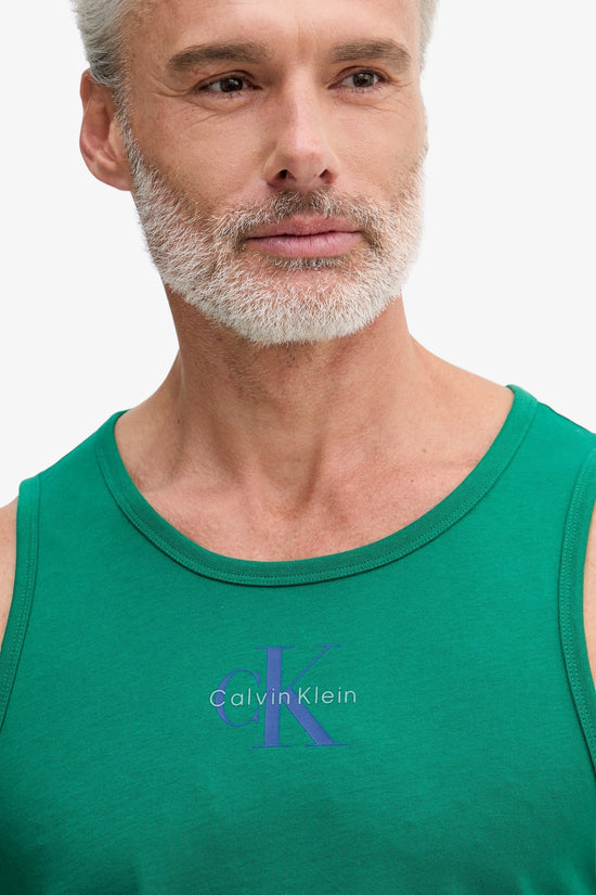  Canotta Con Logo Monograma-calvin klein jeans-Verde-Special_-Lv04rf850g l4g-2  