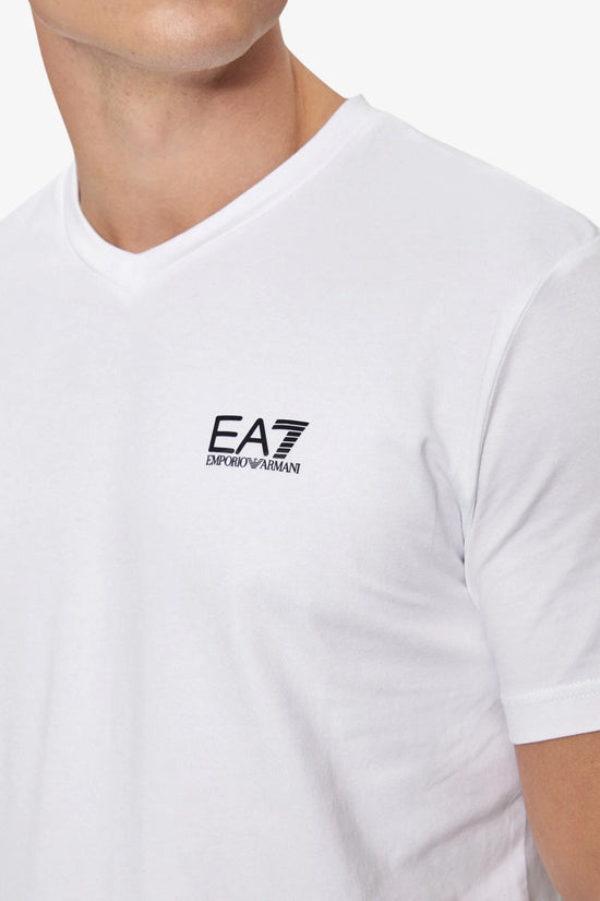  T-Shirt Maniche Corte Elasticizzata Scollo V Core Identity emporio armani ea7 
