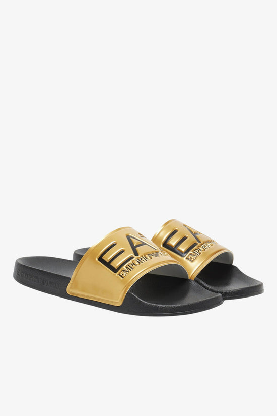  Ciabatte Con Fascia E Big Logo emporio armani ea7 