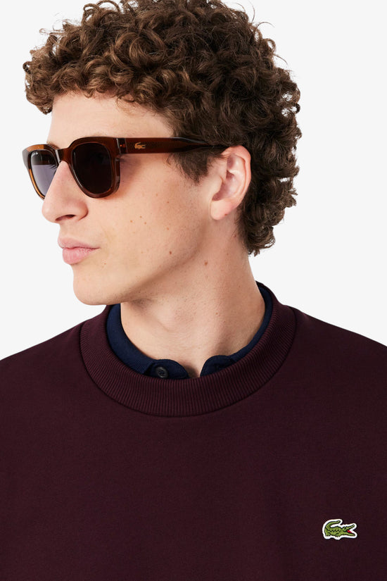  Felpa Girocollo Logo Piccolo Ricamato-lacoste-Nero-Special_-Sh8868 00 031-2  