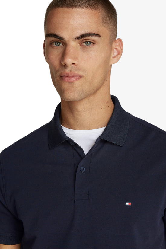  Polo Maniche Corte Performance In Piqué-tommy hilfiger-Blu-Special_-Mw0mw37309 dw5-2  