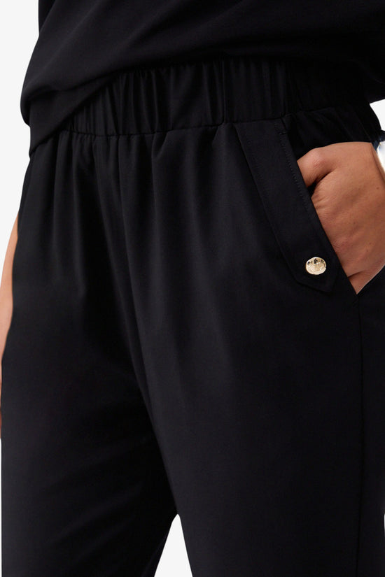  Pantaloni Con Risvolto E Dettagli Oro liu jo 