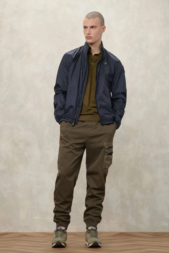  Giacca A Vento Full Zip Kerwin blauer 