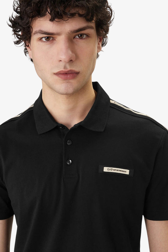  Polo Maniche Corte Bande Logo Series-emporio armani ea7-Nero-Special_-7m001477 af10375 uc001-2  