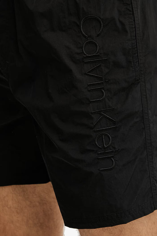  Boxer Mare CK Tech Logo Ricamato-calvin klein swimwear-Nero-Special_-Lv00n61029 ub1-2  