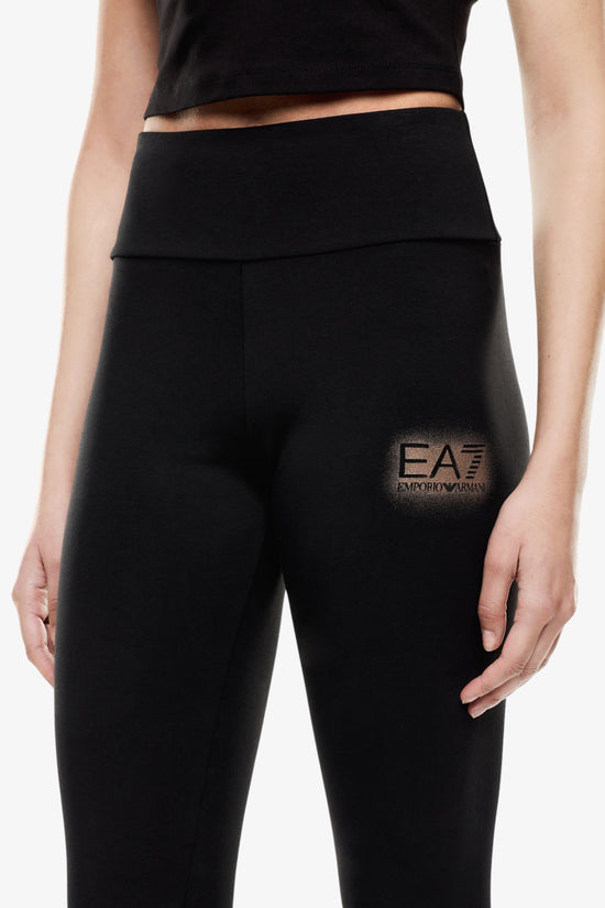  Leggings Logo Spray Brillantinato-emporio armani ea7-Nero-Special_-7w000950 af12484 mc074-2  