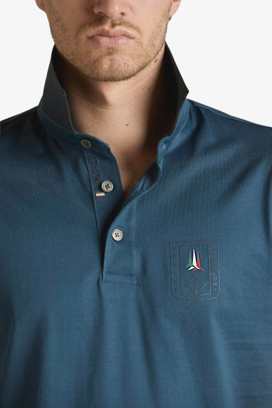  Polo Maniche Corte Frecce Tricolori In Jersey aeronautica militare 