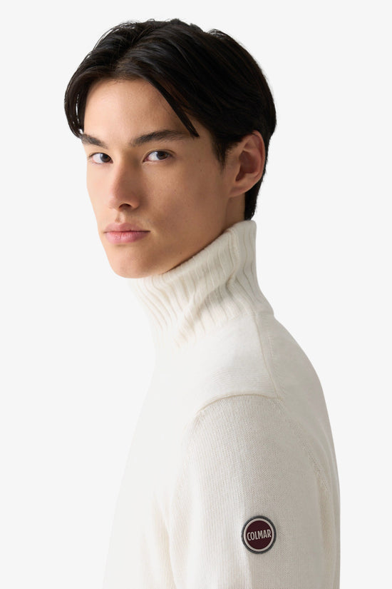  Dolcevita Maglione Patch Logo Gommato colmar 