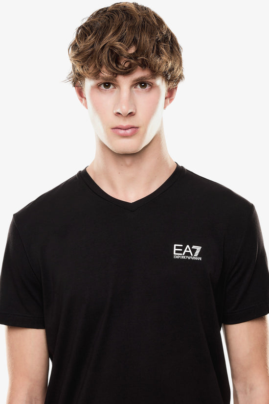  T-Shirt Maniche Corte Elasticizzata Scollo V Core Identity emporio armani ea7 