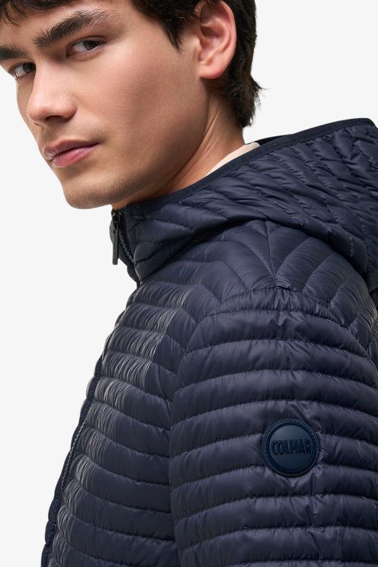  Piumino Full Zip Con Cappuccio Ultra Leggero Packable colmar 