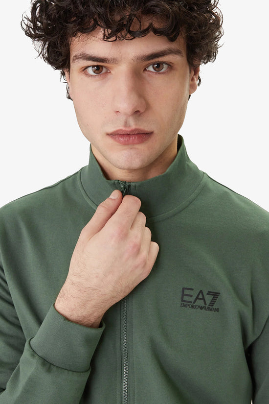  Felpa Full Zip Core Identity emporio armani ea7 