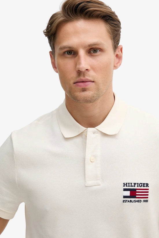  Polo Maniche Corte Bandiera Ricamata tommy hilfiger 