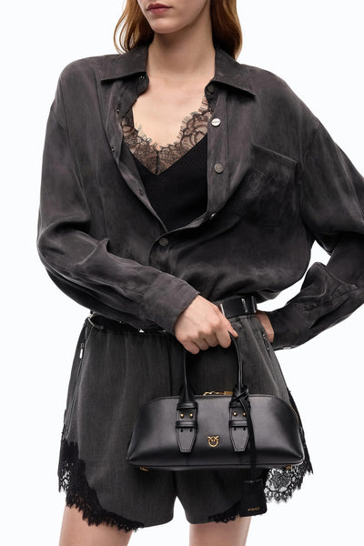 pinko Borsa A Mano Piccola Escape Bag Marrone Donna, foto 2