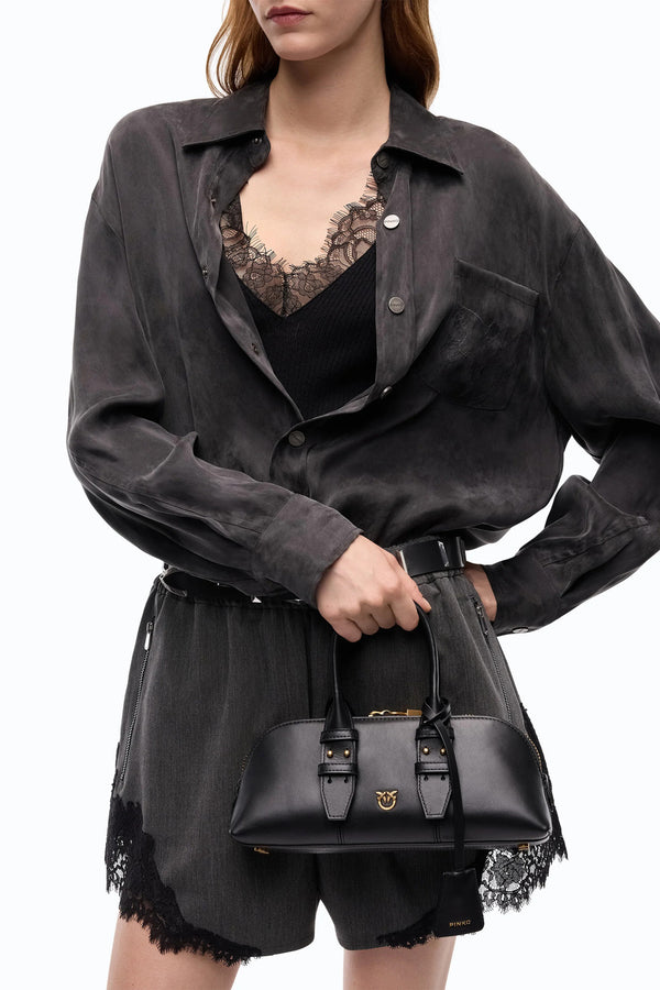 pinko Borsa A Mano Piccola Escape Bag Marrone Donna, foto 2