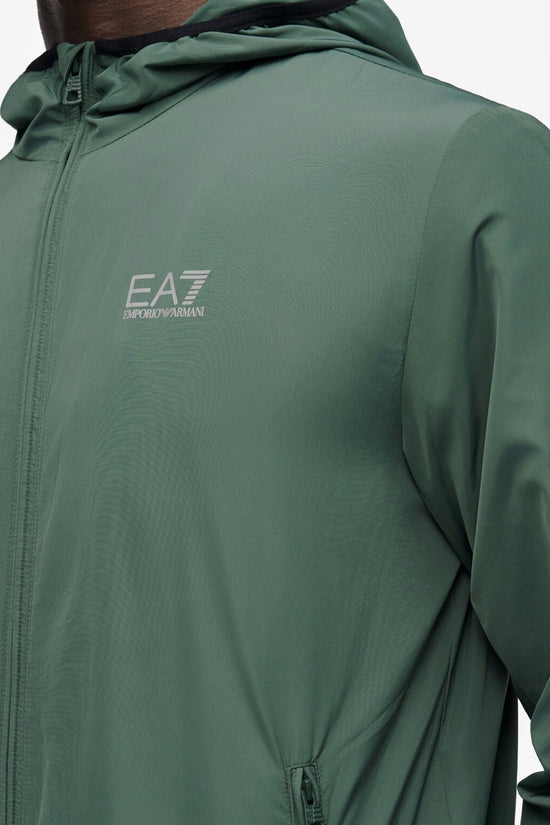  Giacca Full Zip Con Cappuccio Core Identity emporio armani ea7 