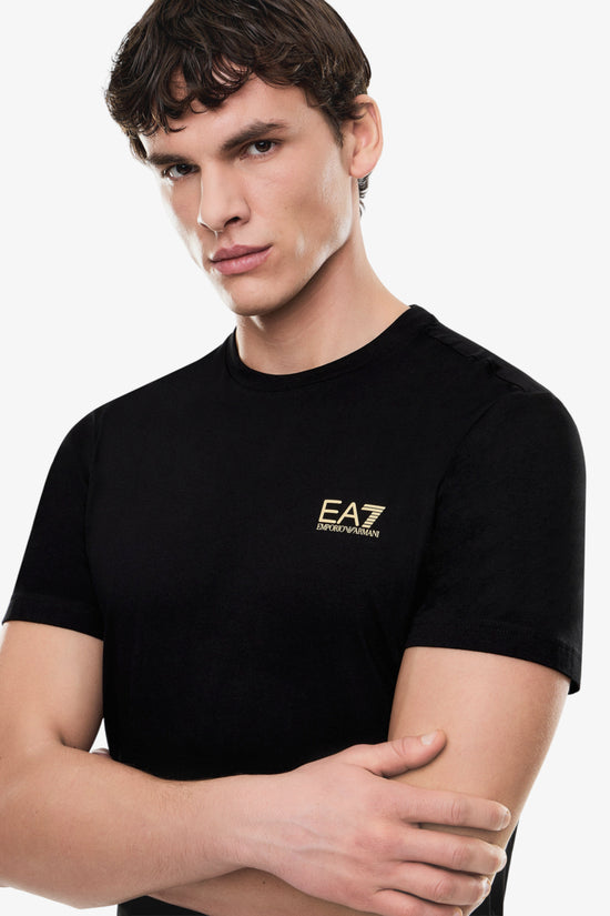  T-Shirt Maniche Corte In Cotone Pima Core Identity emporio armani ea7 