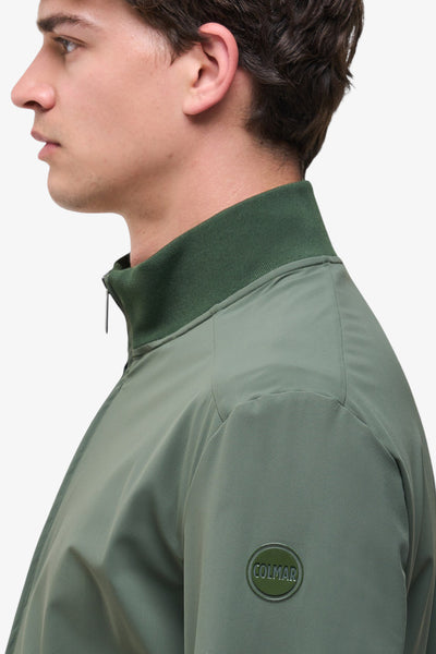 colmar Giacca Full Zip Sfoderata Stretch Verde Uomo, foto 3