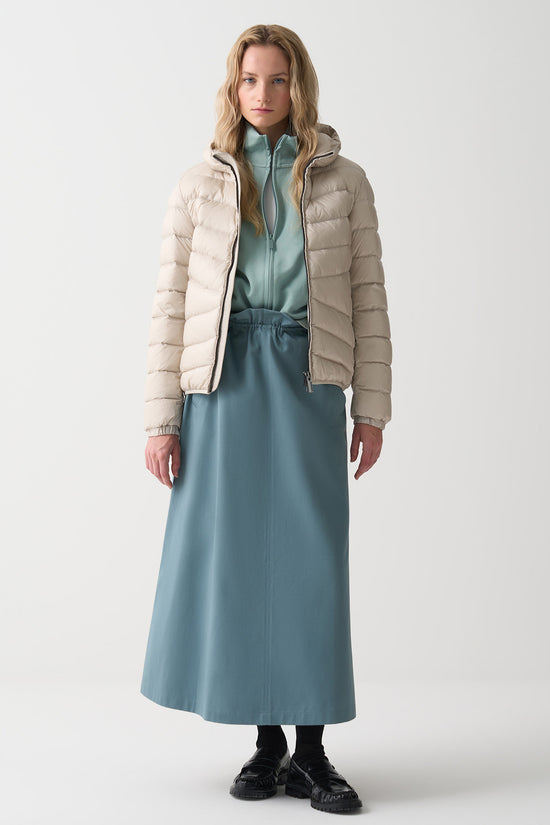  Piumino Full Zip Con Cappuccio Cangiante-colmar-Beige-Donna-2219 2yo 16-3  