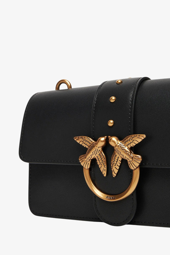  Borsa A Tracolla Piccola Love Bag One In Pelle-pinko-Nero-Donna-105856 a0f1 z99q-3  