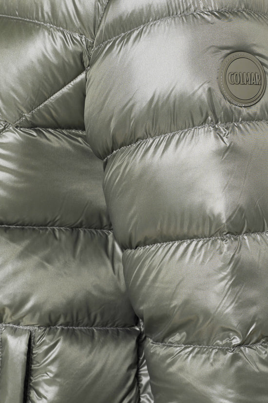  Piumino Full Zip Con Cappuccio Lucido-colmar-Verde-Uomo-1271 2zo 498-3  