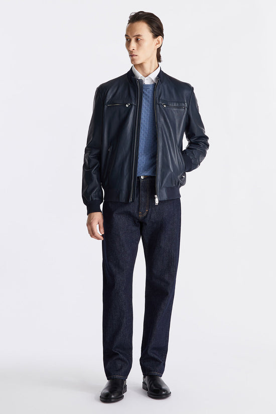  Giacca In Pelle Full Zip Sands Leather PE 07-peuterey-Blu-Special_-Peu5411 99011856 215-3  