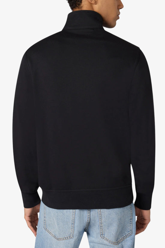  Felpa Full Zip Logo Piccolo Ricamato-champion-Nero-Special_-222167 kk001-3  