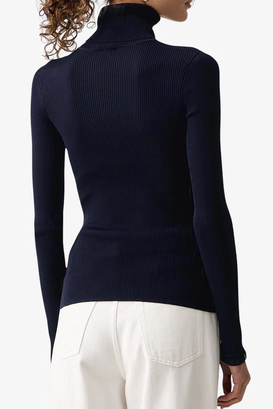  Dolcevita Maglione Con Dettaglio Logo-elisabetta franchi-Blu-Special_-Mk22b66e2 h88-3  