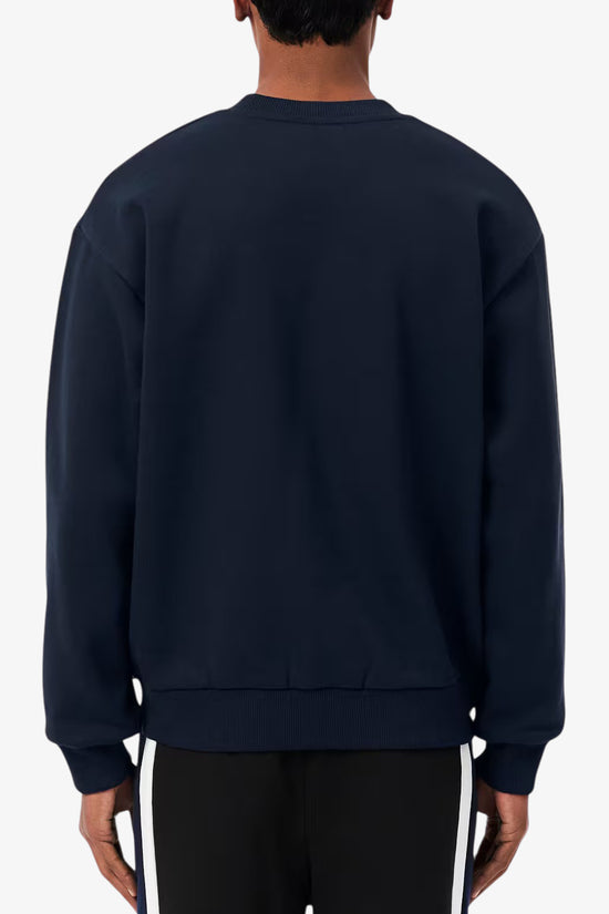  Felpa Girocollo Logo Piccolo Ricamato-lacoste-Blu-Special_-Sh8868 00 166-3  