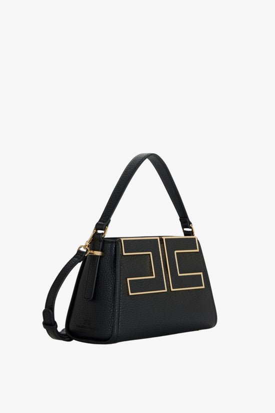  Borsa A Tracolla Piccola Con Logo-elisabetta franchi-Nero-Donna-Bs36a56e2 110-3  