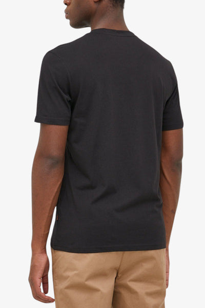 boss T-Shirt Maniche Corte Big Logo Thinking Nero Uomo, foto 3