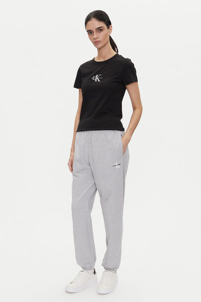 calvin klein jeans Pantaloni Monologo Grigio Donna, foto 3