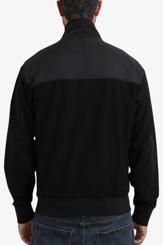  Felpa Full Zip Con Taschino E Dettagli In Nylon-boss-Nero-Special_-50569463 001-3  
