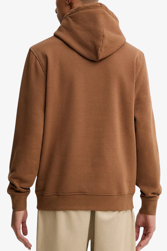  Felpa Con Cappuccio Logo Lineare Ricamato-tommy jeans-Marrone-Uomo-Dm0dm20746 gyp-3  