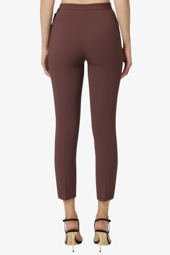  Pantaloni In Doppio Crepe-elisabetta franchi-Marrone-Special_-Pa12056e2 ea3-3  
