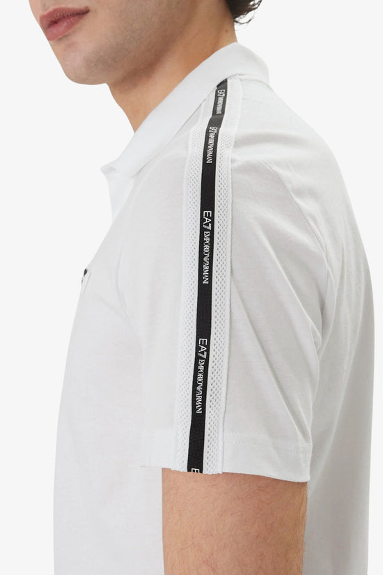  Polo Maniche Corte Bande Logo Series-emporio armani ea7-Bianco-Special_-7m001477 af10375 u0002-3  